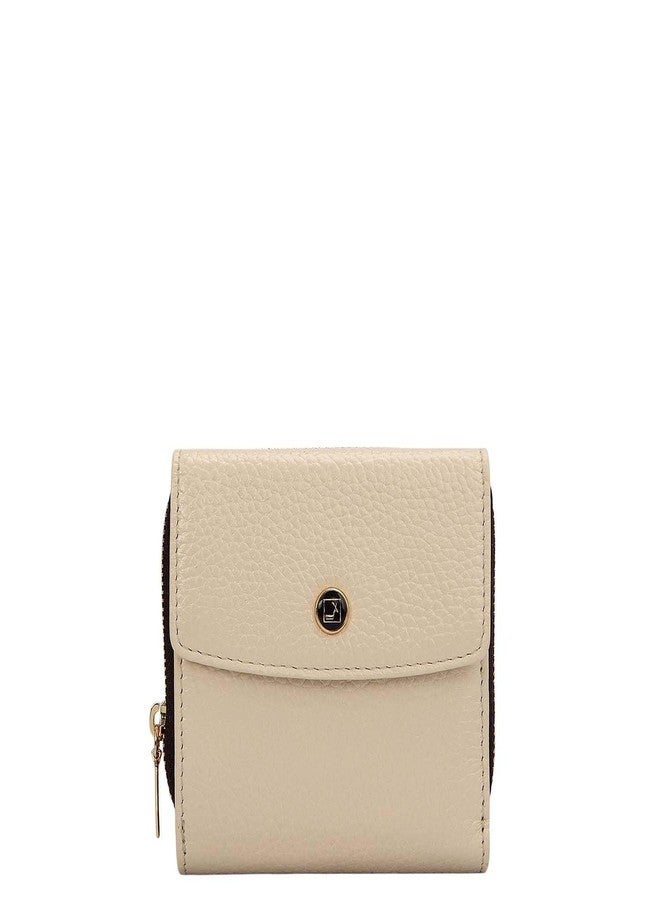 Da Milano Leather Wallet for Women - White (10033OL) - Image 1