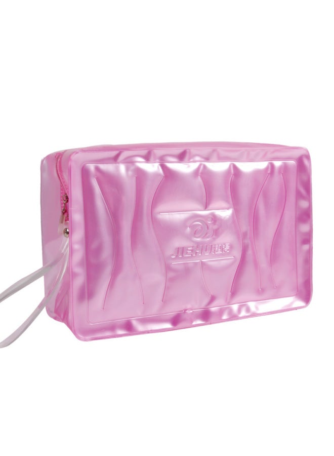 Generic Jiehu Swimming Special Bag Large Capacity Wash Bag Beach Bag Waterproof Bezel Backpack Portable Swimming Bag-Color:T90 Red Envelope - Image 3