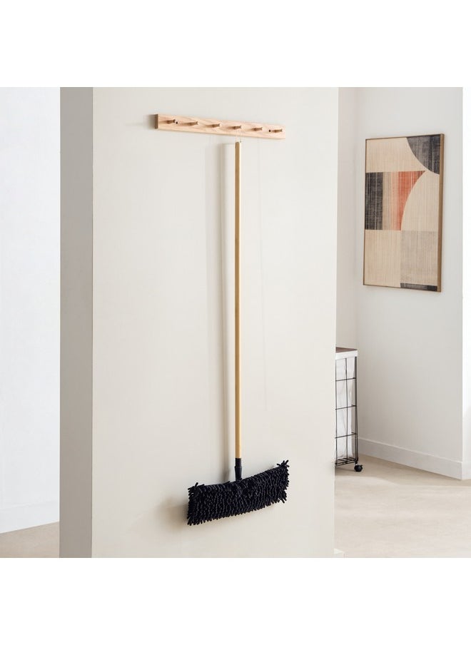 Home Box Ebony Bamboo Handle Flat Mop 130 x 43 cm  - Image 1