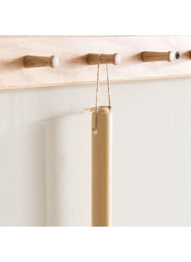 Home Box Ebony Bamboo Handle Flat Mop 130 x 43 cm  - Image 2