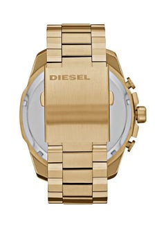 DIESEL Men's Mega Chief Stainless Steel Chronograph Wrist Watch DZ4360 - 51mm - Gold  - Image 2