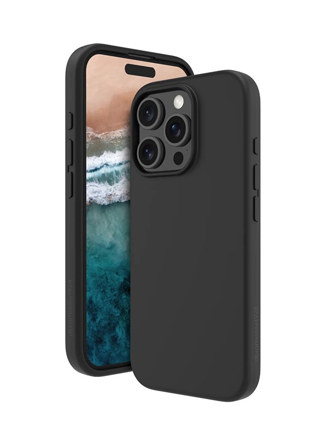 DBRAMANTE1928 Monaco Magsafe Impact Protection Case Iphone 16 Pro Black  - Image 1