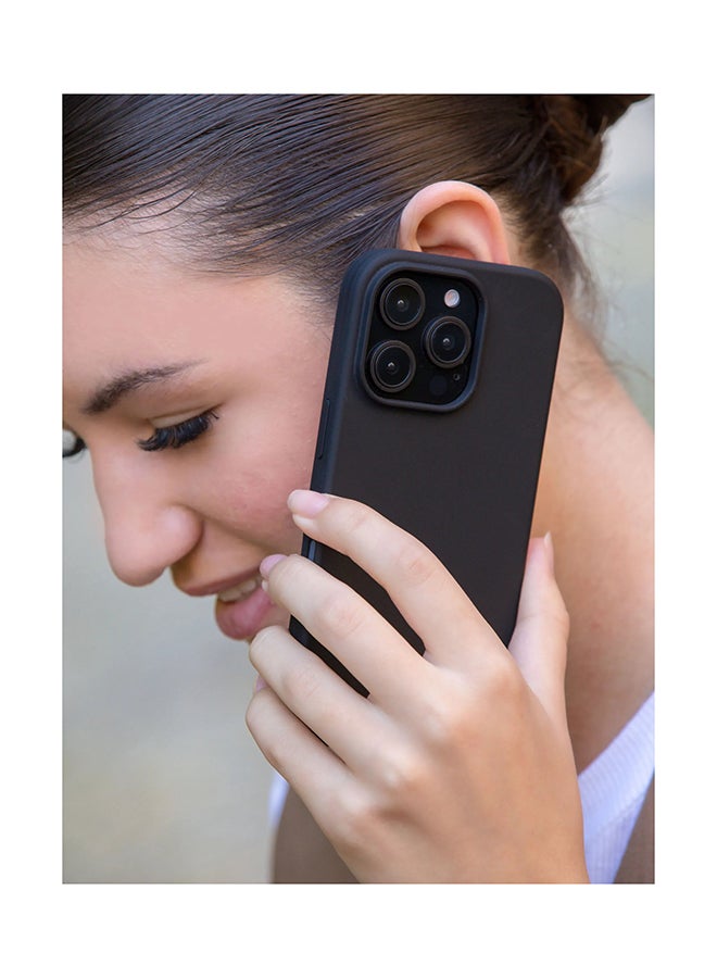 DBRAMANTE1928 Monaco Magsafe Impact Protection Case Iphone 16 Pro Black  - Image 3
