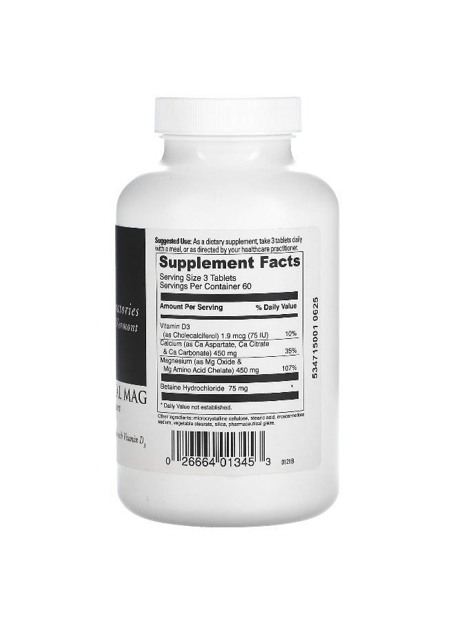 DaVinci Laboratories DaVinci Laboratories, Multi-Source Cal Mag, 180 Tablets  - Image 2