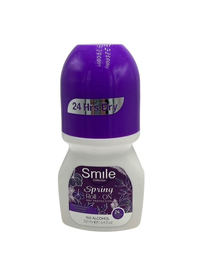 Smile spring roll on anti perspirant deodorant 50 ml