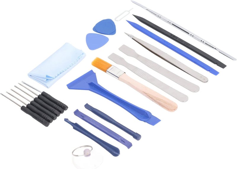 Electronic Equipment Removal Set for Stickers Labels Grease and Paint - 22 Piece Disassembly Tool and Repair Kit with ABS and Stainless Steel Components - Portable Manual Hand - Image 4
