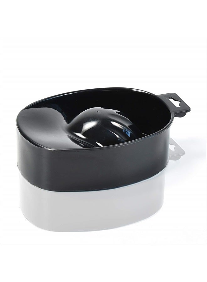 Oarkive 2pcs Manicure Bowl Nail Soaking Bowl Acetone Soak Off Bowl Hand Soaking Bowl Nail Soaking Tray Dip Powder Removal Kit Manicure Bowl Soaker Set for Art Fake Polishing Remover Treatment - Image 3