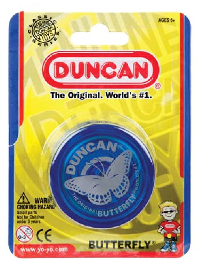 Duncan لعبة يويو الفراشة، يويو للمبتدئين مع خيط، محور فولاذي وجسم بلاستيكي، قد تختلف الألوان - Image 1