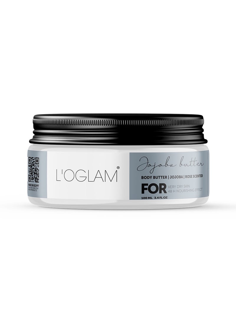 L'OGLAM Rose Scented Jojoba butter