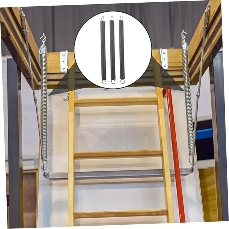 Century Attic Ladder Heavy Duty Metal Replacement Spring Kit 3 Piece Set - Image 4