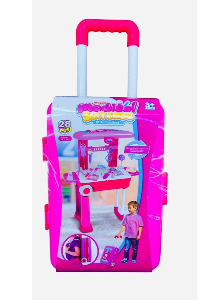 Trolley Portable Medical Playset for Kids - Image 1