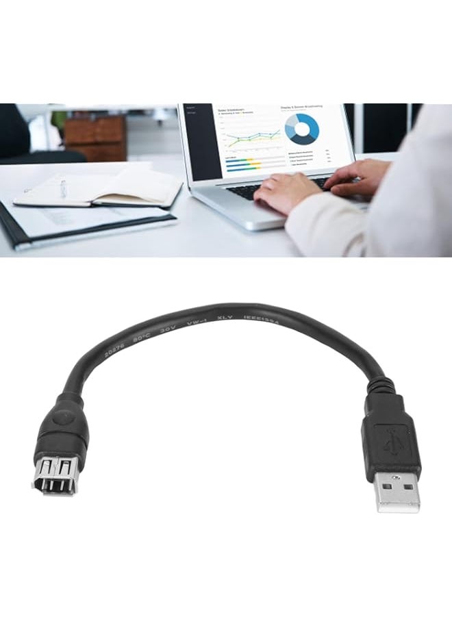 Bewinner Firewire 1394 6 Pin to USB Adapter Cable,Firewire IEEE 1394 6 Pin Female to USB Male Adaptor Convertor for Printer, Digital Camera, Scanner, BEWINNERNF1W3GHMIB