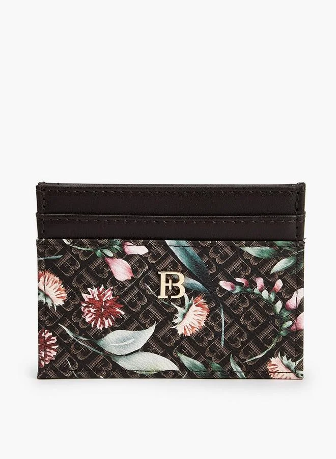 Flora Bella By Shoexpress Flora Bella Monogram Print Card Holder