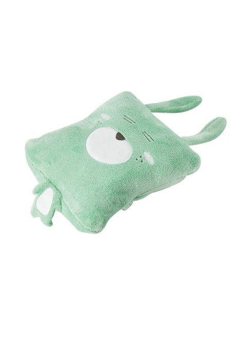 Phoenix Flannel Pillow Blanket with Ear Accents
