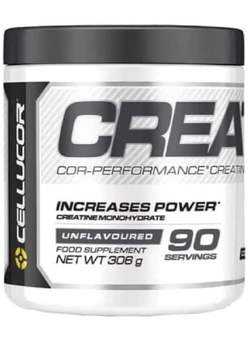 Cellucor Cor-Performance Creatine Monohydrate for Increases Power, 306g, 90 Servings - Image 1