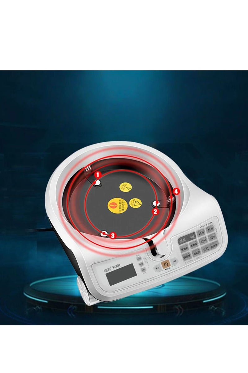 Automatic Cooking Pan Intelligent Electric Cooking Pan Cooking Machine There is no lampblack, and it won't burn - Image 3