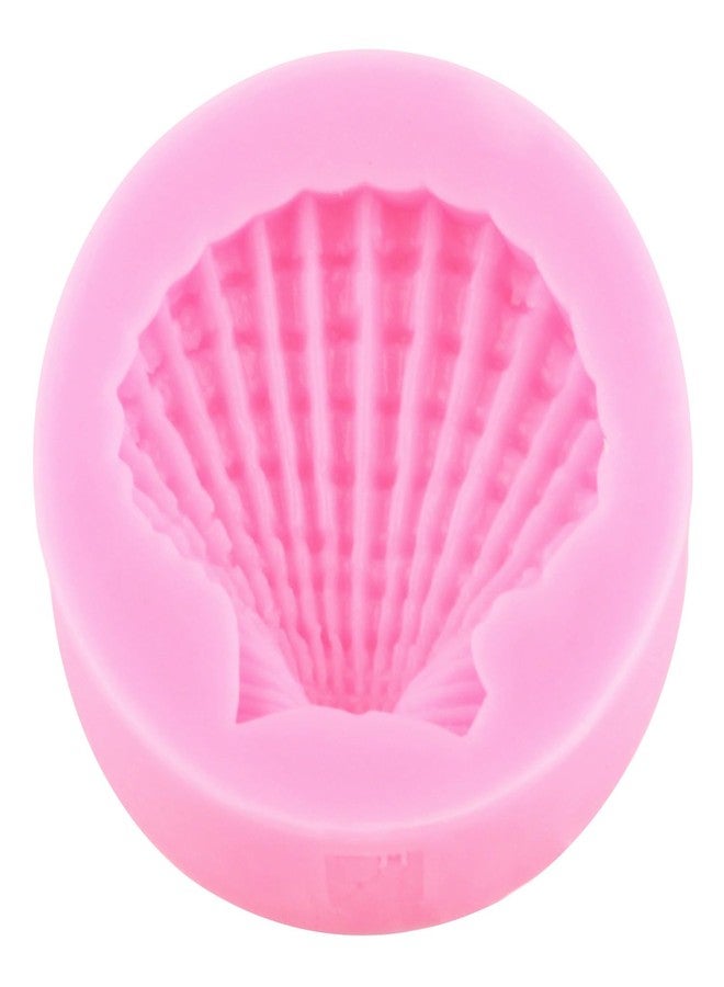 Mujiang Seashell Silicone Molds Shells Clam Fondant Molds For Cake Decorating Chocolate Gum Paste Candy Polymer Clay Set Of 4 - Image 5