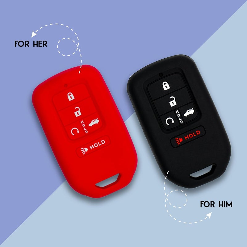 Autobase Silicone Key Fob Cover for Honda - Image 4