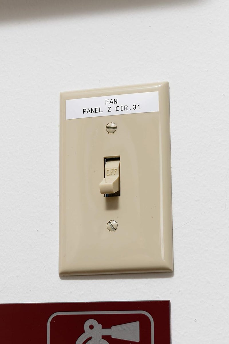 Brady M21-500-499 Black on White Nylon Cloth Label Tape, 12.7 mm x 4.88 m for Lab Pal Printers - Image 4