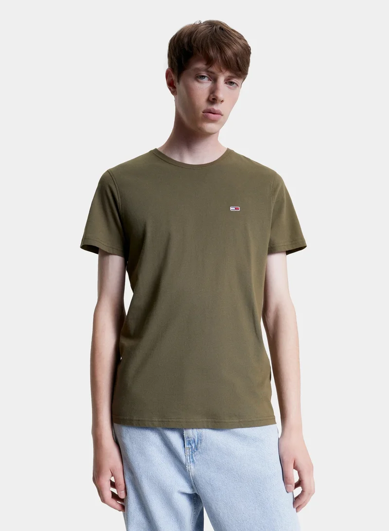 TOMMY JEANS Essential 2 Pack Crew Neck T-Shirt