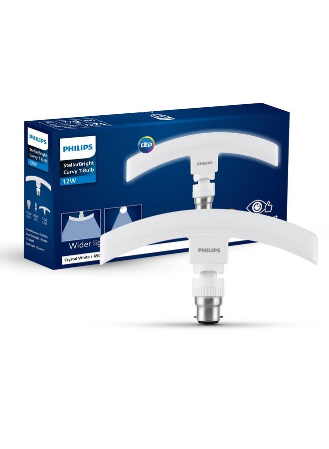 Philips مصباح LED T-بشكل منحني من فيليبس ستيلار برايت 12 واط B22، 1260 لومن، ضوء النهار البارد، عبوة من 1 - Image 1