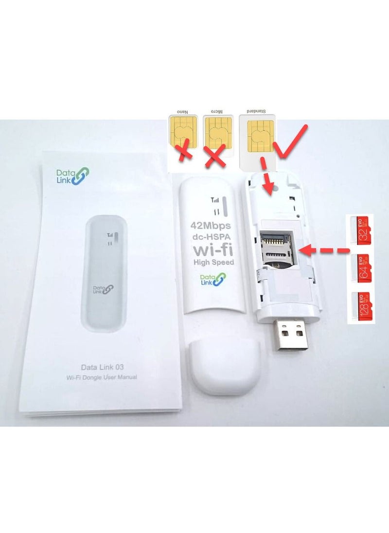 Power Bank With Wifi Router Dongle Works On All Networks