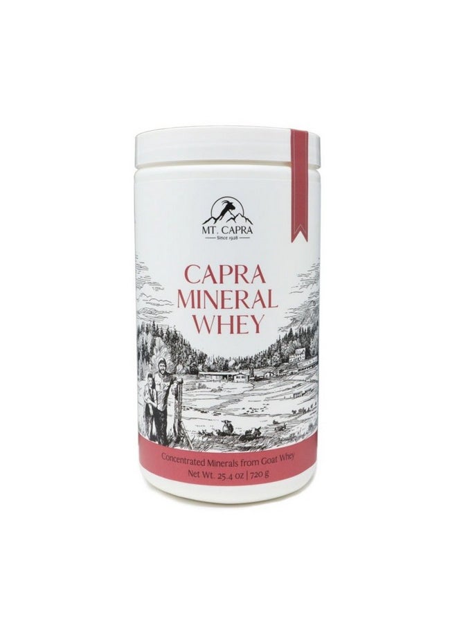 Health & Household Mt. Capra Since 1928 Capra Mineral Whey | A Whole Food, Bio-Available Mineral/Electrolyte Supplement From Goat Milk Whey, Rich In Potassium - 25.4 Ounce Powder  - Image 1