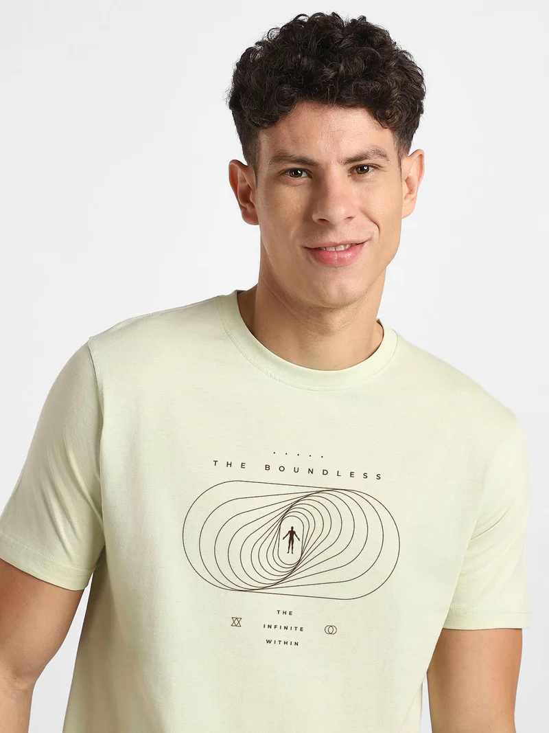 Nobero  Nobero Men Graphic Printed T-shirt for Men | Best Price UAE