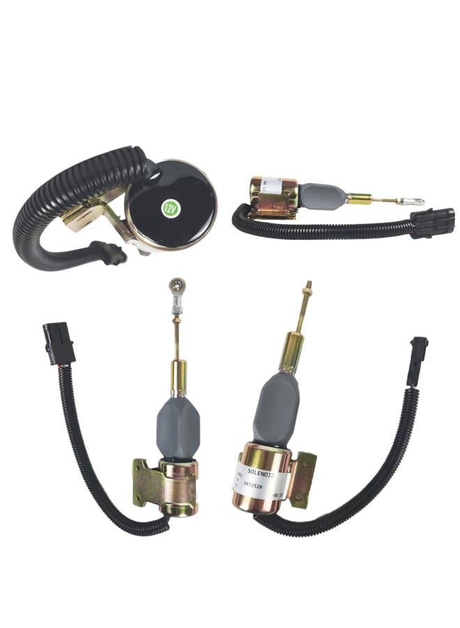 RABROPAR Fuel Shut Off 12V Solenoid Compatible With Cummins 3932529 3939700 3930658 3935431 SA-4756-12 SA-4891-12 J932529 - Image 4