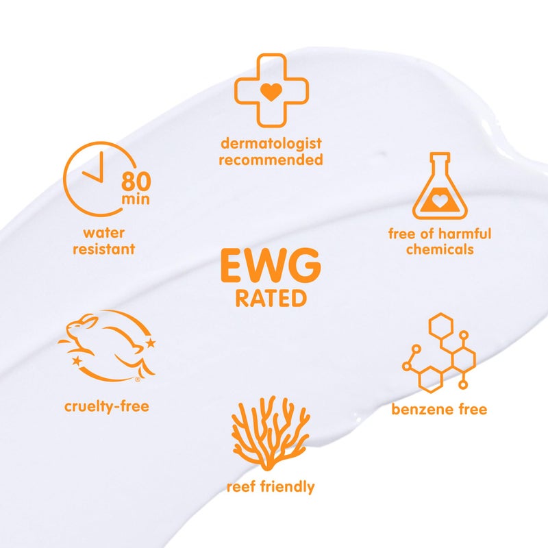 Think Baby Sunscreen Natural Sunblock from Thinkbaby, Safe, Water Resistant Sunscreen - SPF 50+ (6 ounce) - Image 4