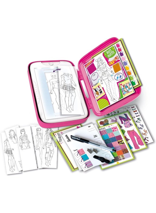 Clementoni Idea Fashion Design Studio Battery Operated | Do it Yourself | DIY Craft Kit | Educational & Learning | Creative Gift for Kids and Adults - Image 3