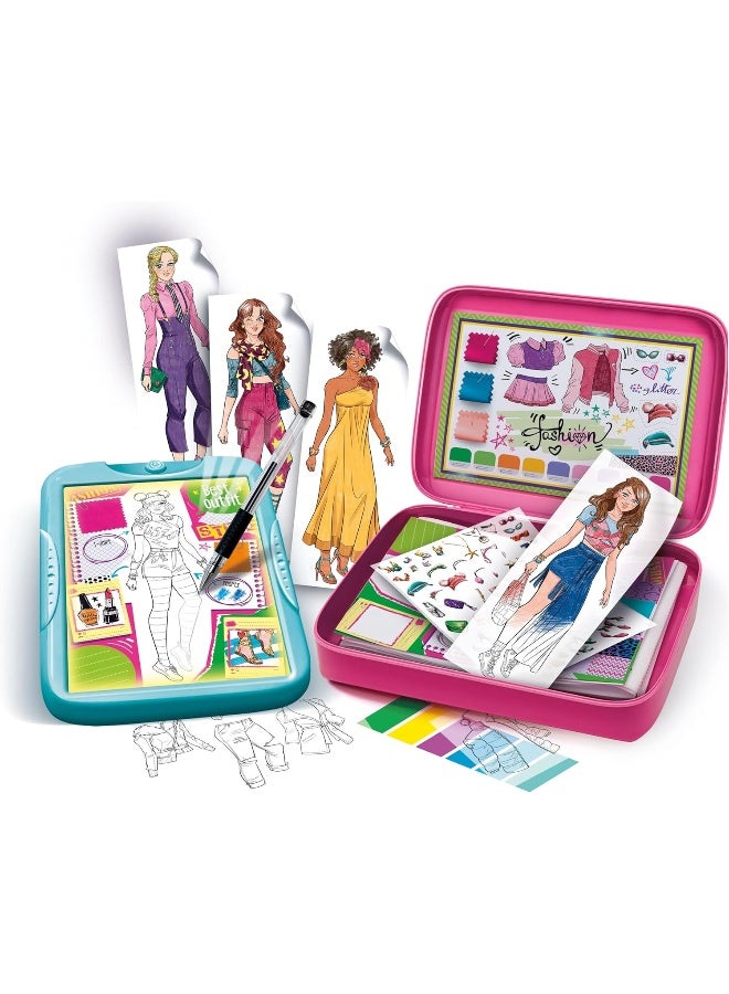 Clementoni Idea Fashion Design Studio Battery Operated | Do it Yourself | DIY Craft Kit | Educational & Learning | Creative Gift for Kids and Adults - Image 2