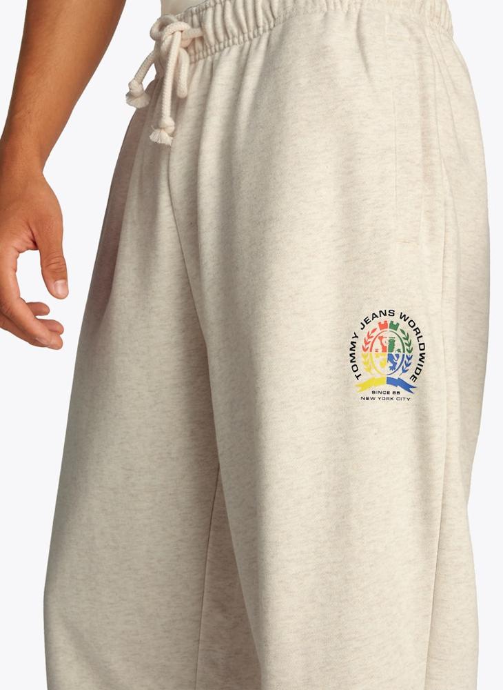 TOMMY JEANS Relaxed Varsity Crest Joggers  - Image 3