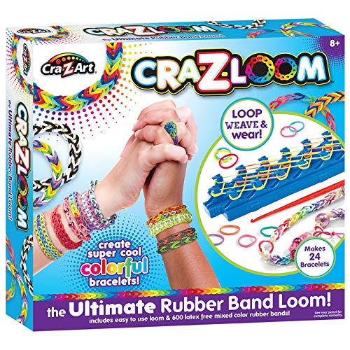 CraZArt CraZLoom Ultimate Rubber Band Bracelet Maker Activity Kit for Ages 8 and Up packaging may vary - Image 1
