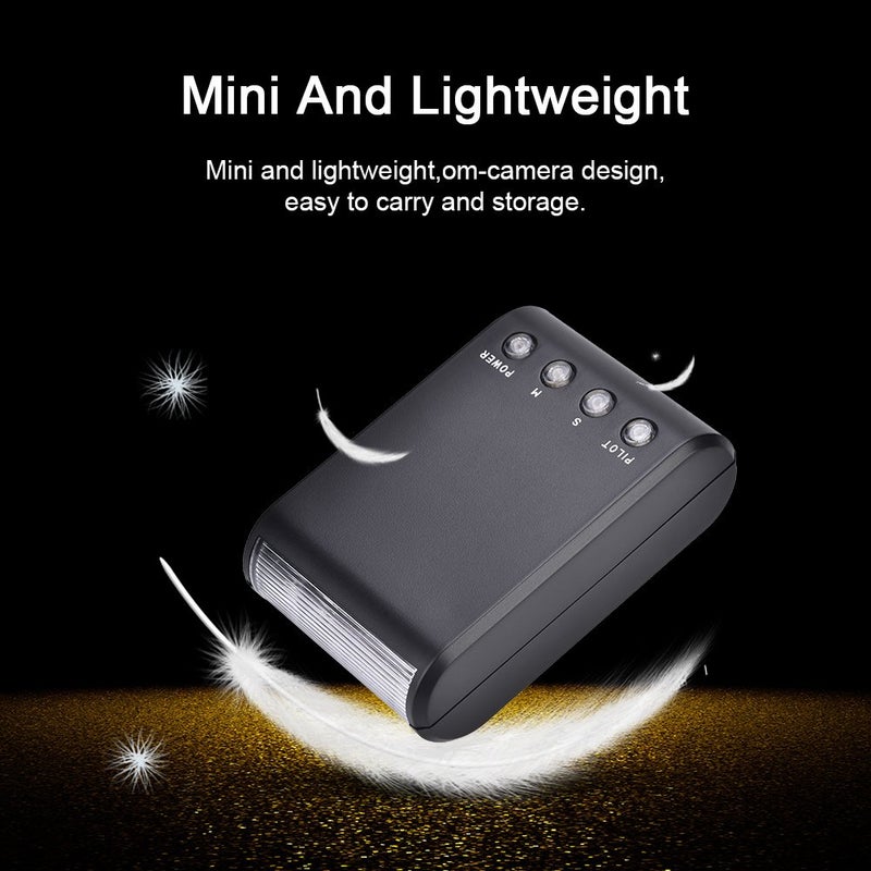 Pomya Mini Flashlight, Portable Digital On-Camera Flash Speedlite, Hot Shoe Mount Flashlight for DSLR Cameras - Image 4