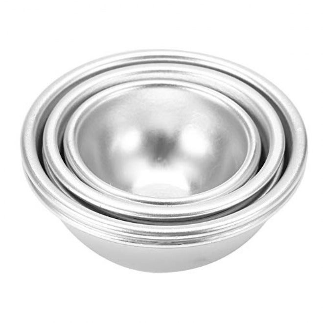 Heat resistant Bath Bomb Shapes Stainless Steel, Mini Bath Bomb Shapes Aluminum Alloy Bath Bomb Shapes Carbonated Crafting DIY Cake Tools(set 7) Bug proof seal - Image 4