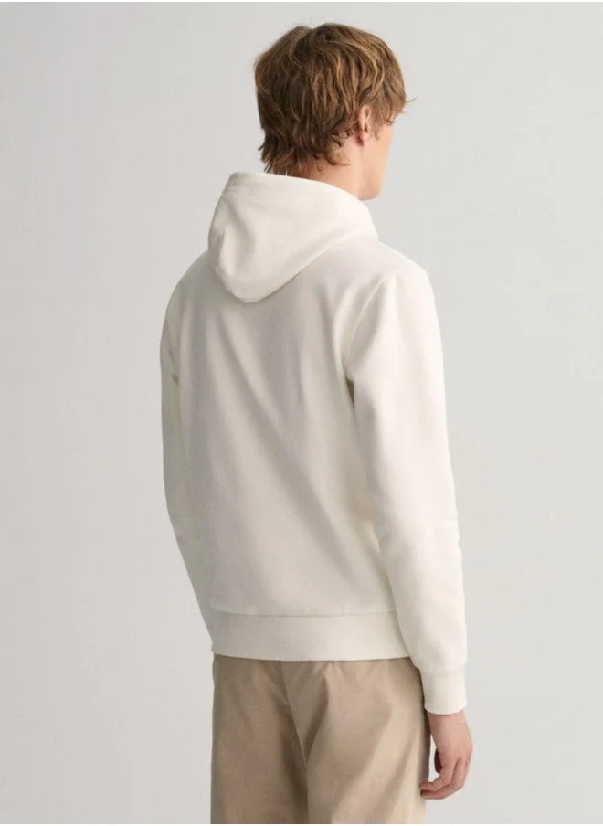 GANT Gant Tonal Shield Hoodie