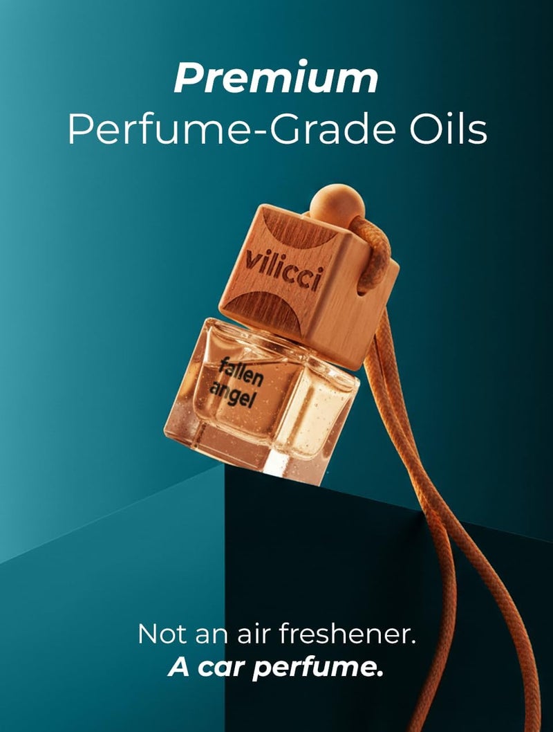 معطر هواء السيارة فيليتشي فالين أنجل – ناشر عطر طويل الأمد للسيارة | مكونات زيت نباتية وخالية من القسوة | عطر سيارة منعش ومزيل للروائح | يدوم حتى 120 يومًا - Image 5