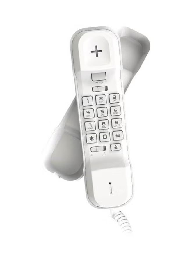 ألكاتل تليفون ألكاتيل T06 أبيض – جودة صوت واضحة، تصميم صغير، سلك قوي، تركيب سهل، ومتانة عالية - Image 4