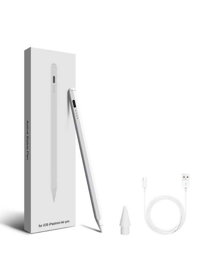ستايلس قلم استايلس نشط لـ Apple Pencil و iPad – قلم سعوي Bluetooth للرسم الدقيق مع ميزة مقاومة الأخطاء وبدون جيروسكوب - Image 4
