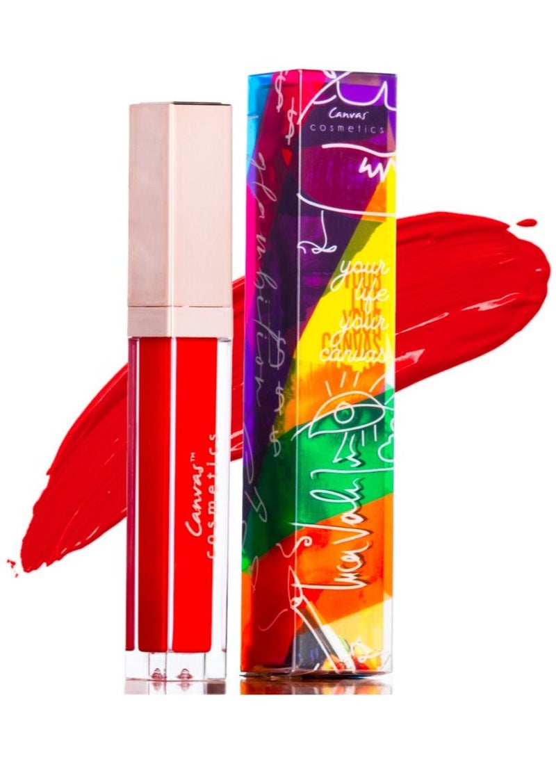 Canvas cosmetics LV Red Matte Liquid Lipstick 