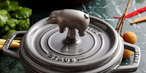 Staub Pig Cocotte Knob - Image 4