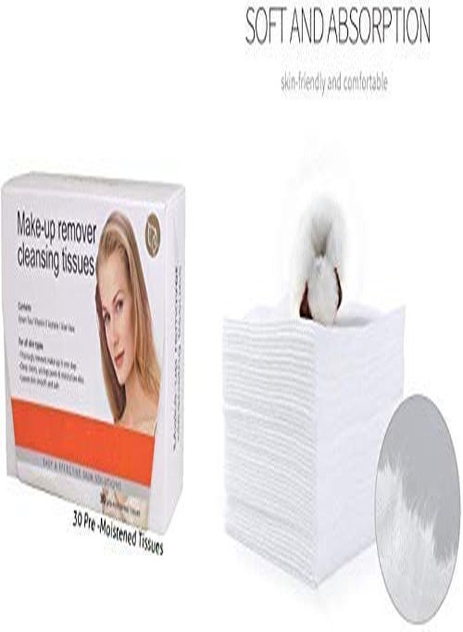 Glan مجموعة غلان من 4 مناديل مبللة للوجه للنساء لتنظيف الوجه عبوة 1 (مناديل مبللة-8) - Image 5