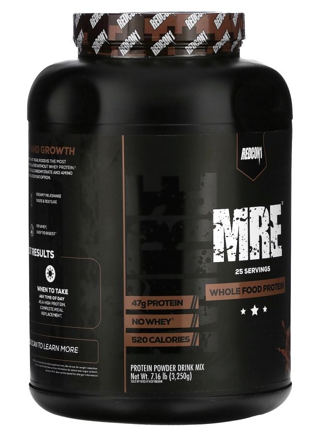 REDCON1 MRE Whole Food Protein Fudge Brownie 7.16 lb (3250 g) - Image 2