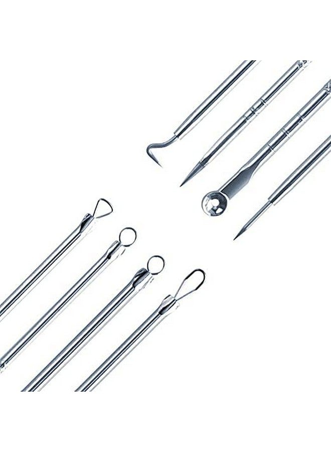 Glowhouse Stainless Steel Blackhead Pimple Blemish Extractor/Remover Tool (4.72-inch) - Set of 4 - Image 3