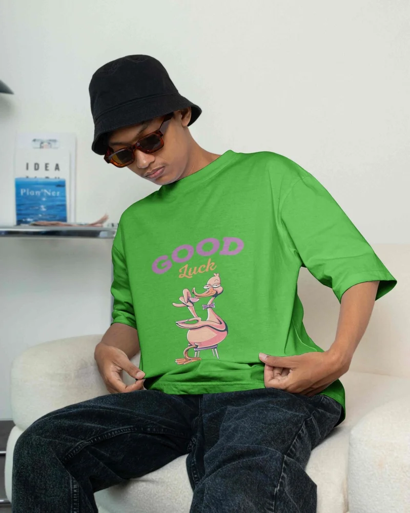DogFish Oversize Boyfriend Season Cotton 100% Cotton T-Shirt