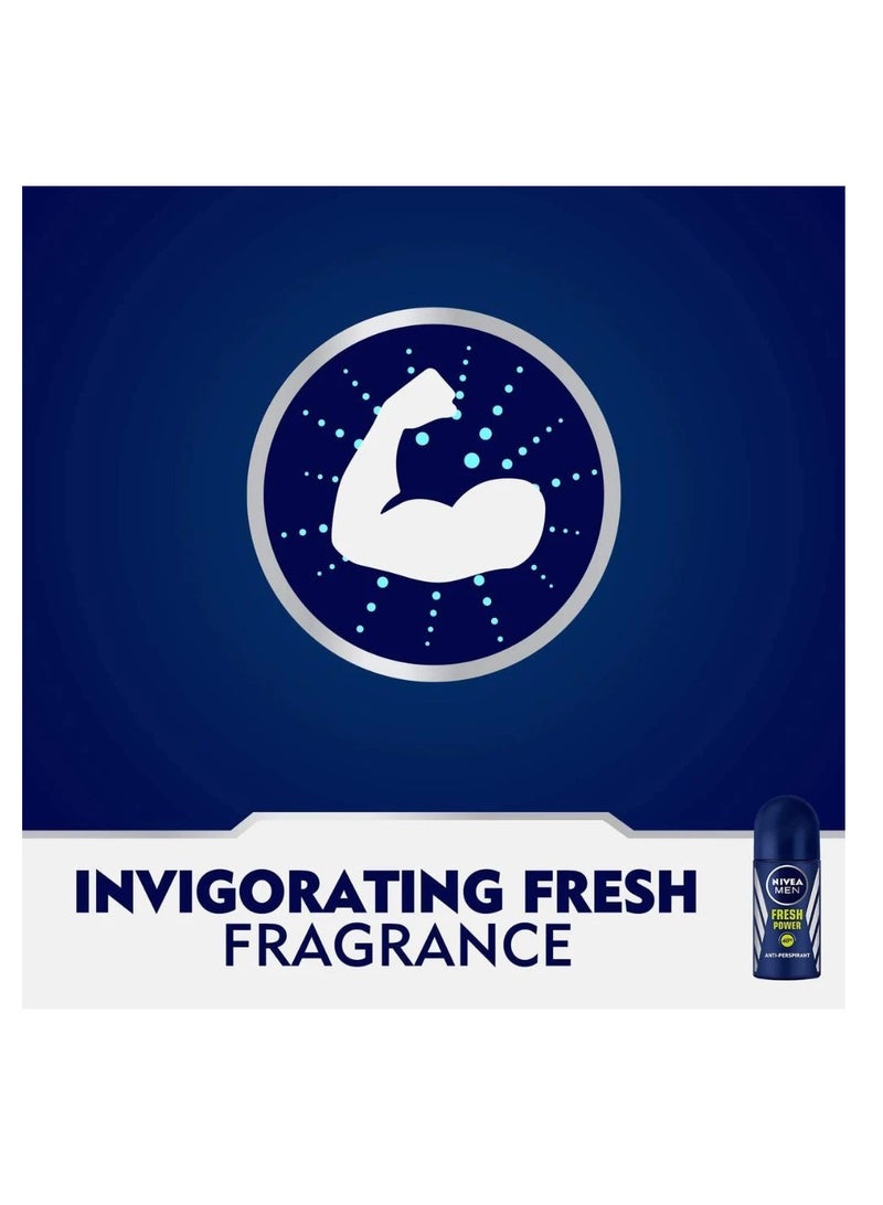 نيفيا مزيل العرق رول اون طاقة جديدة 50 مل - Image 5