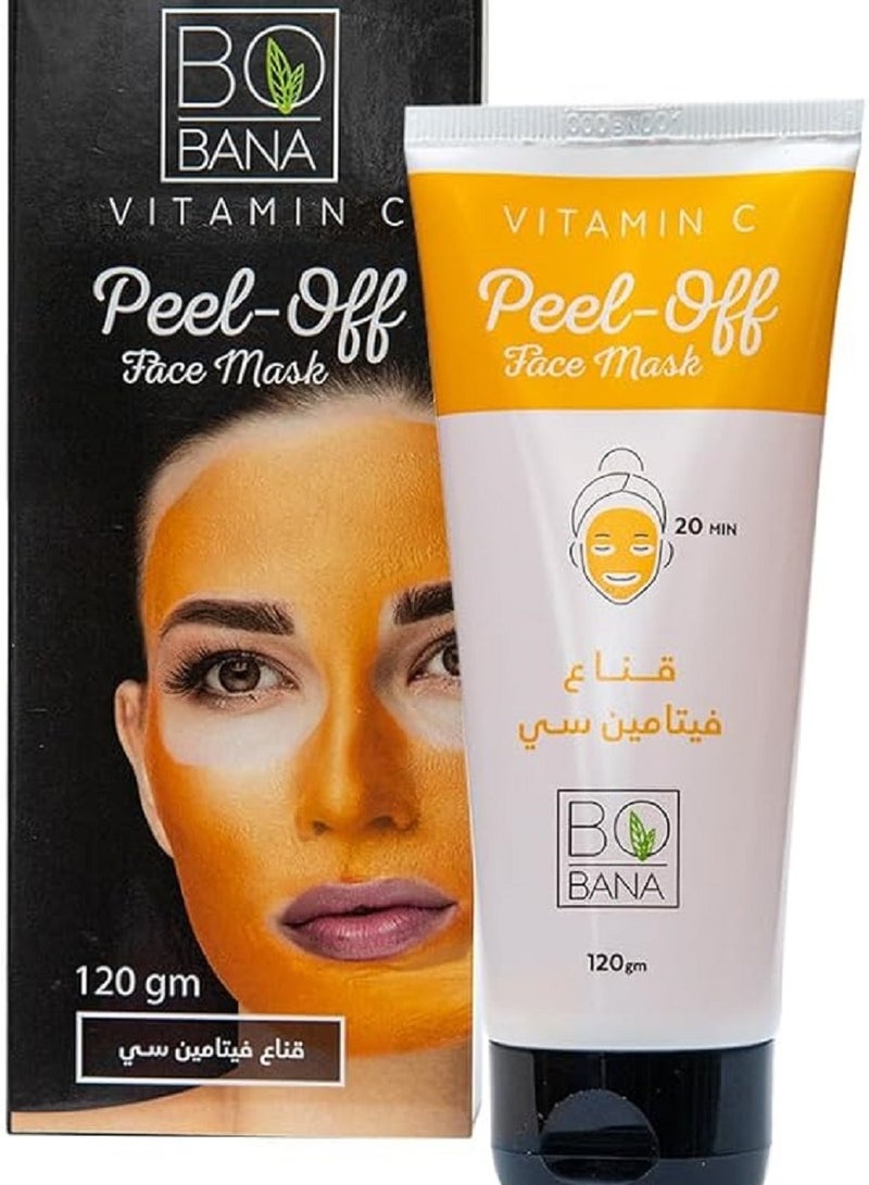 قناع تقشير البشرة بفيتامين سي من بوبانا، 120 ملليلتر