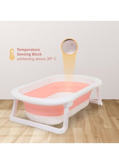 Collapsible Baby Bathtub Mini swimming pool bather for baby with Non slip design Pink - pzsku/Z3ABE747D28492C90AA7CZ/45/_/1694175664/4f18467e-b9fa-45e4-9753-91420f70dfd1