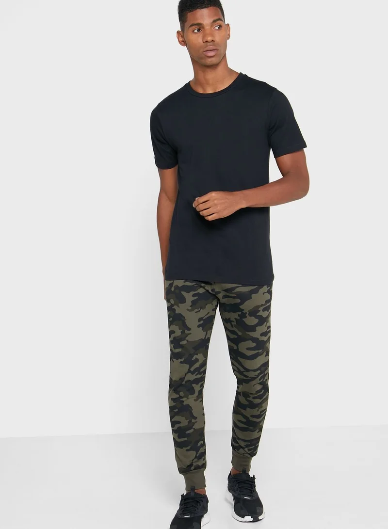 Seventy Five Basics  3 Pack Essential Crew Neck T-Shirts for Men | Best Price UAE